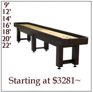 Tradition Shuffleboard Tables