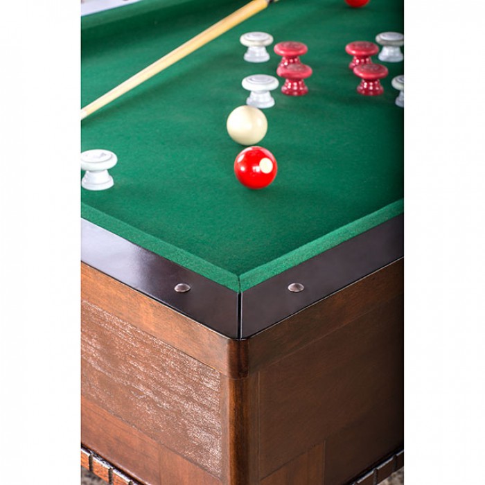 Cherry Finish Bumper Pool Table