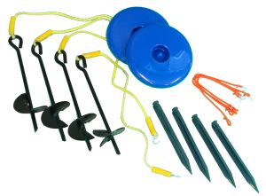 Sand Volleyball Auger Set