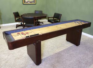 9' Level Best Shuffleboard - Warm Chestnut