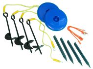 Sand Volleyball Auger Set