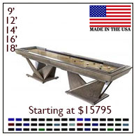 Origami Shuffleboard