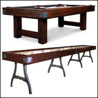 Williamsburg Pool Table & Shuffleboard Table Williamsburg Pool Table & Shuffleboard Table
