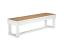 Optional Storage Bench in Pearl White