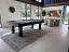 8' Black Stain with Steel Gray Felt (Customer Photo)