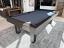 8' Black Stain with Steel Gray Felt (Customer Photo)