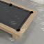 White Oak wood frame, Black cloth