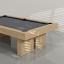 White Oak wood frame, Black cloth