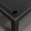 Black frame, Blackened Oak wood rail, Black cloth
