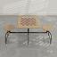 Black frame, Oak stools and border, Walnut checkers
