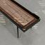 Blackened Oak wood frame, Walnut playing surface, cork gutters