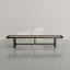 Black frame, Oak playing surface, chocolate leather