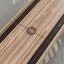Oak wood frame, Oak playing surface, chocolate leather