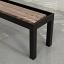 Blackened Oak frame, Walnut playing surface