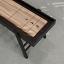 Blackened Oak frame, Oak playing surface