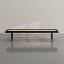 Blackened Oak frame, Oak playing surface, Tan suede, Polished Brass hardware