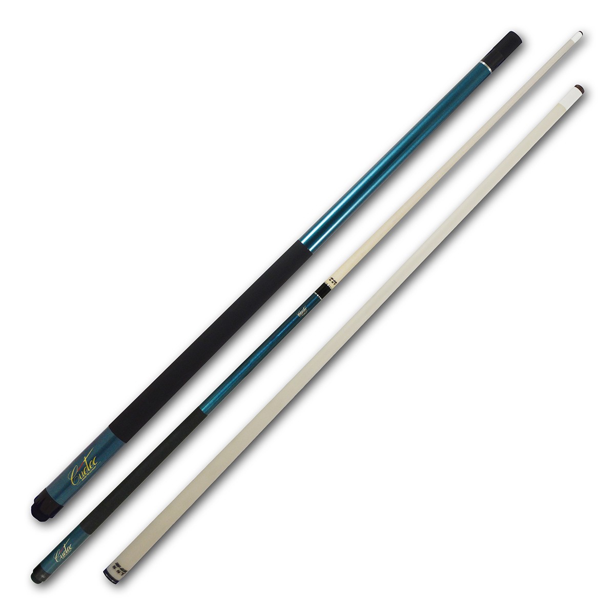 Cuetec SST Fiberglass Prestige Pool Cue Blue with Clear Shaft