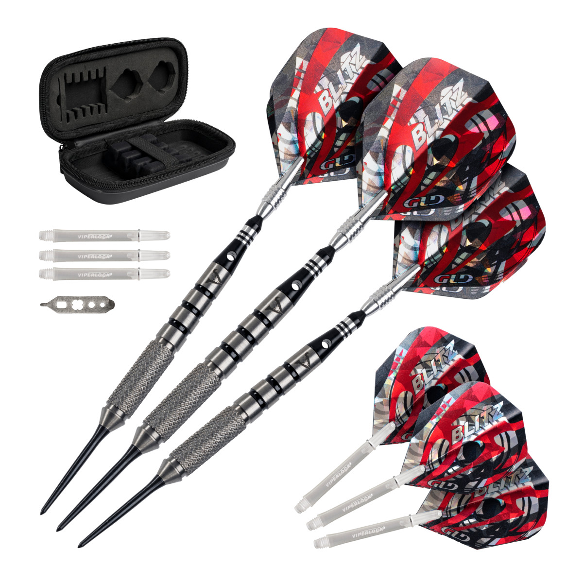 Viper Blitz 95% Tungsten Steel Tip Darts 24 Grams