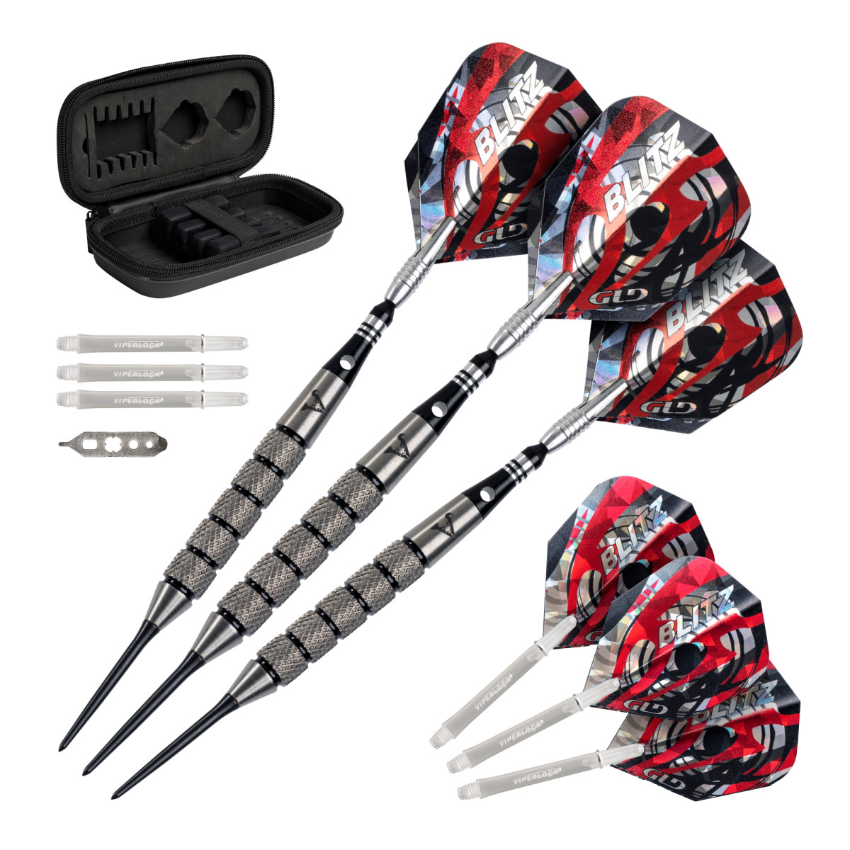 Viper Blitz 95% Tungsten Steel Tip Darts 28 Grams