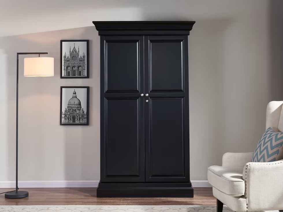 Ashton Bar Cabinet in Black