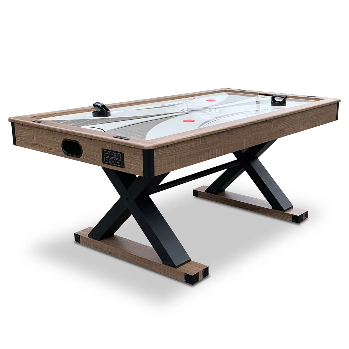 Excalibur 6-ft Air Hockey Table with Table Tennis Top