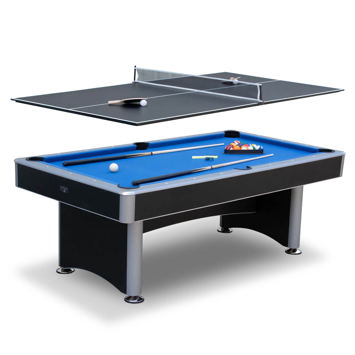 Maverick II 7-ft Pool Table with Table Tennis Top