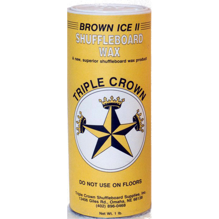 Triple Crown Brown Ice Shuffleboard Powder - 12 Pack