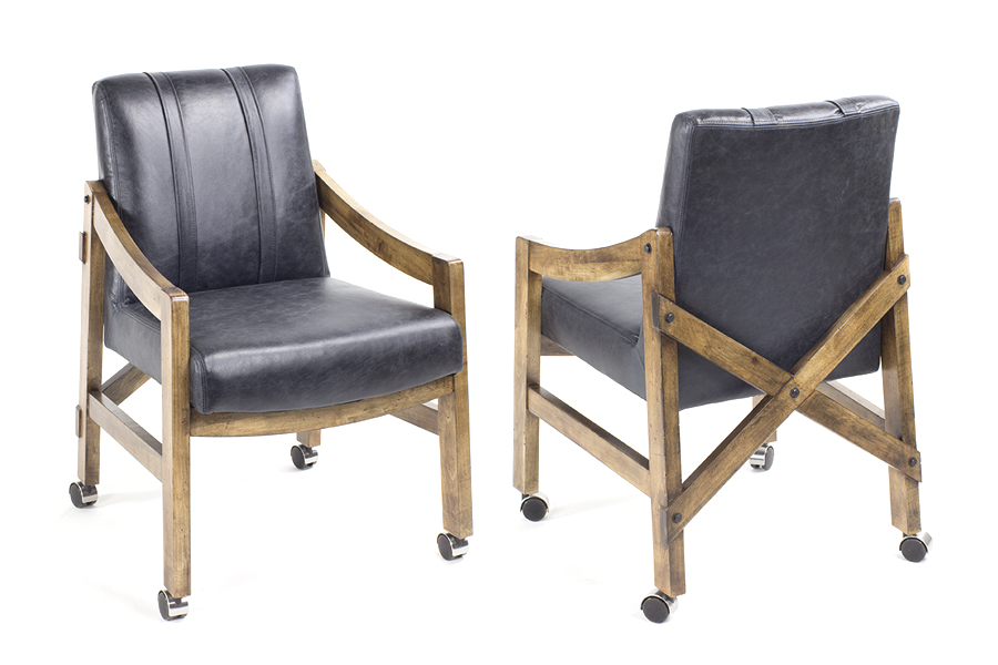 California House C9805/C9810 Caster Chair