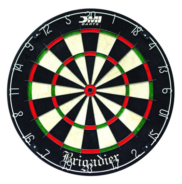 DMI Sports Brigadier Staple-free Bristle Dartboard