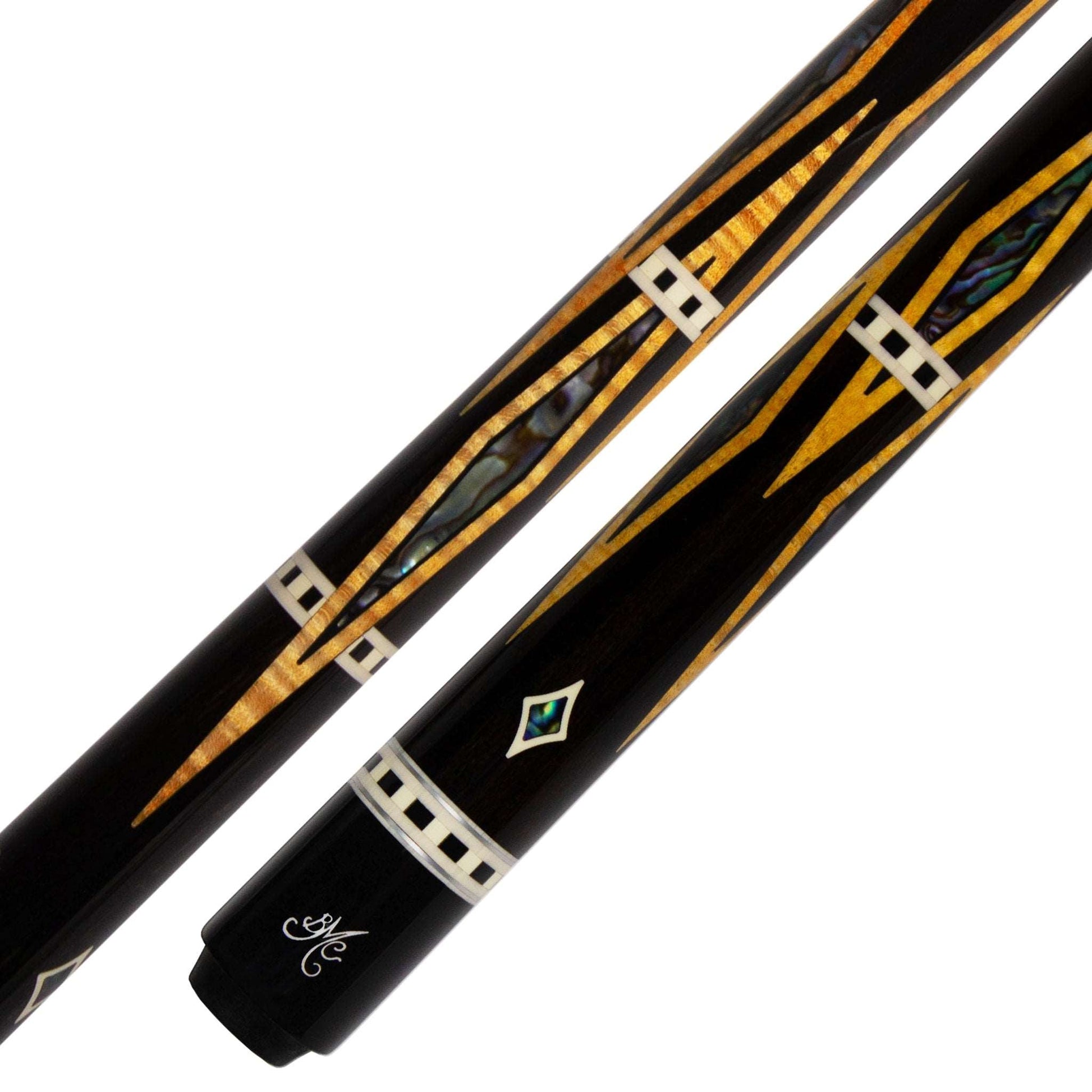 Meucci BMC Diamond Ebony Cue Pool Stick