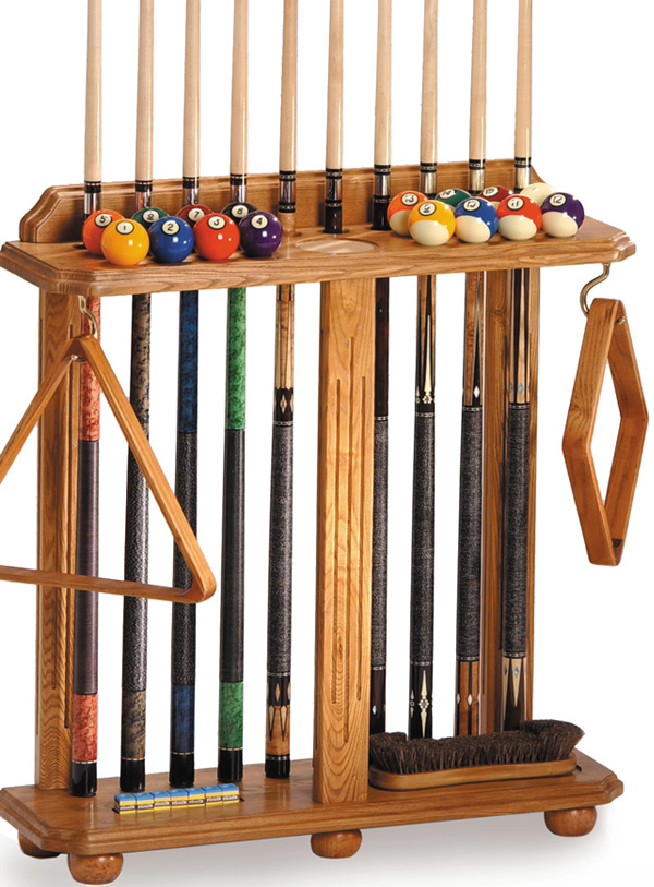 The Winslow Floor Cue Rack