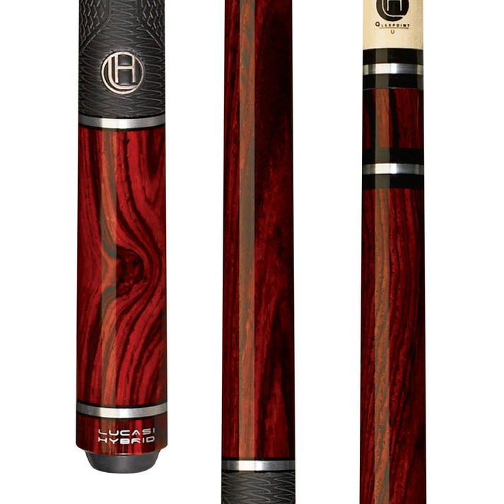 Lucasi Hybrid Cocobolo Cue with Fusion G5 Grip