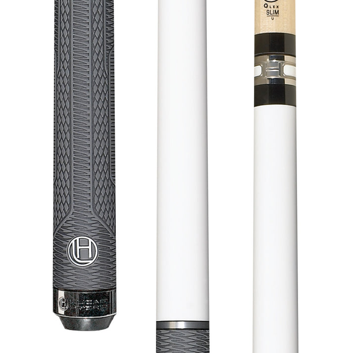 Lucasi Hybrid Titanium White Cue with Fusion G5 Grip