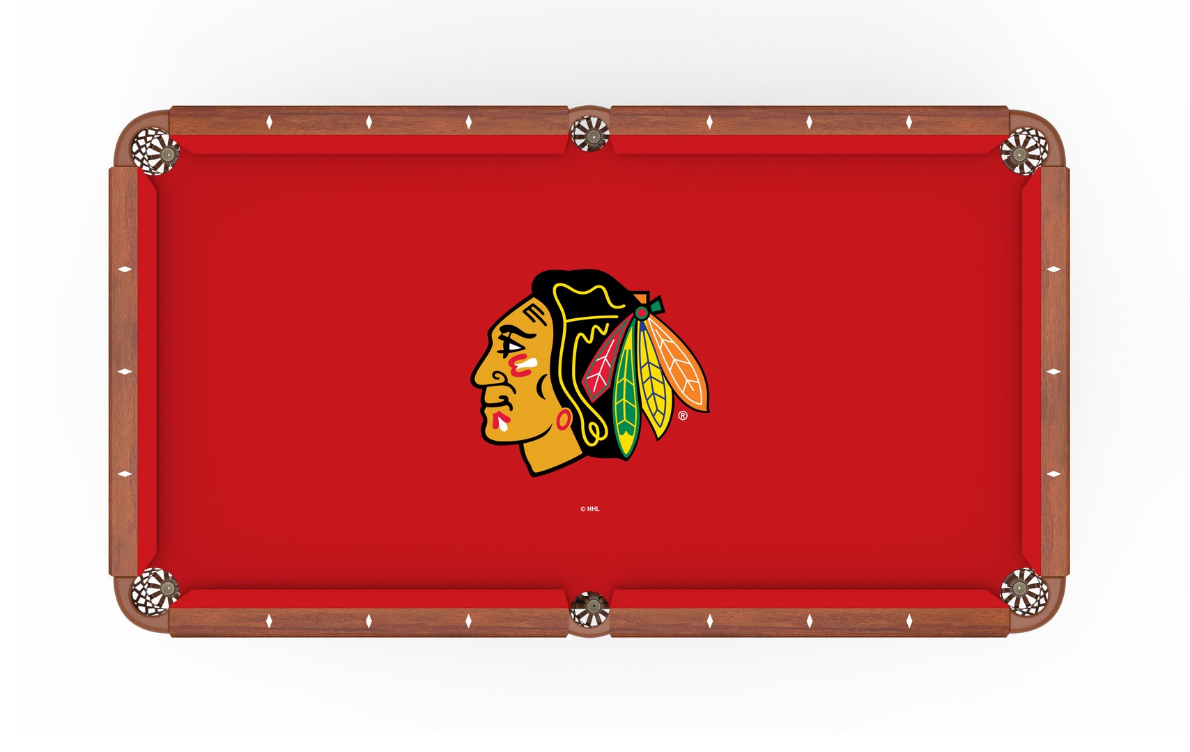 NHL Logo Pool Table Felt