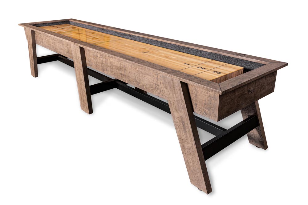 12' Antique Hunter Shuffleboard Table