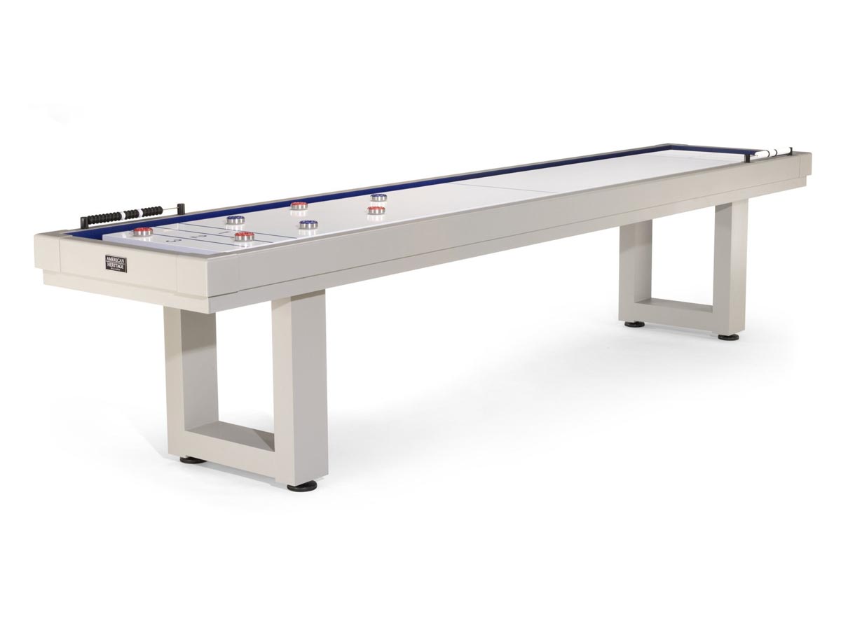 12' Lanai Outdoor Shuffleboard Table - Oyster Grey