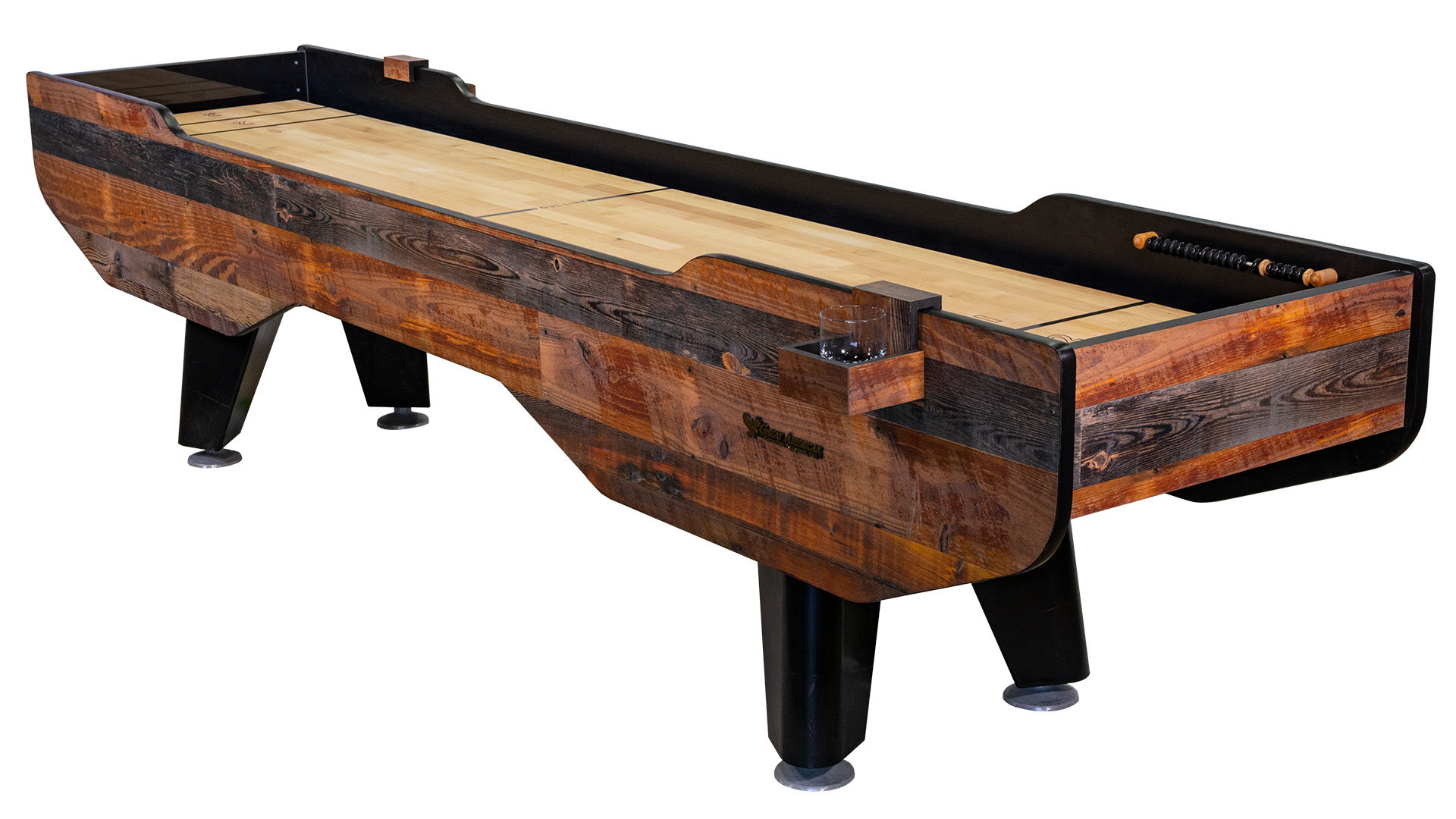 11' Rustic  Shuffleboard Table