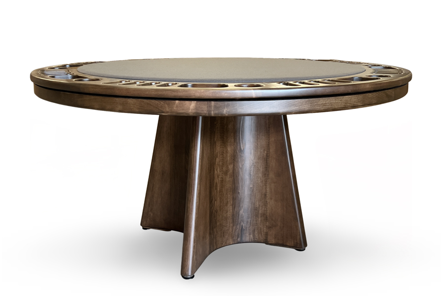 Rincon Reversible Top Custom Game Table (Size 42", 48", 54", 60" or 66")  Rincon Reversible Top Custom Game Table (Size 42", 48", 54", 60" or 66")
