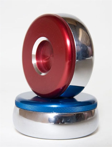 Set of 8 Alumi Cap Venture Shuffleboard Weights