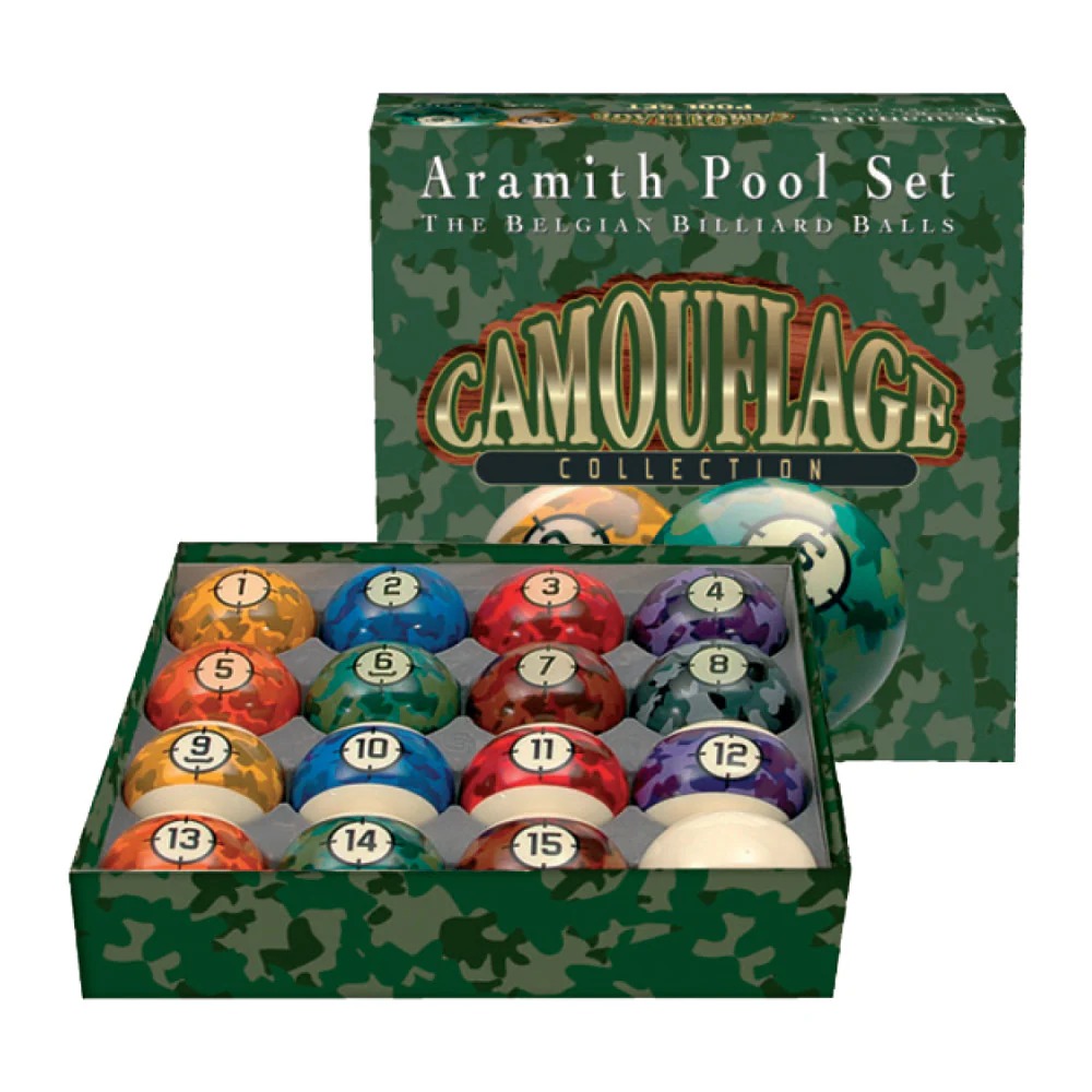 Aramith Camouflage Collection Billiard Ball Set