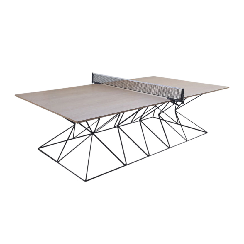Hourglass Ping Pong Table
