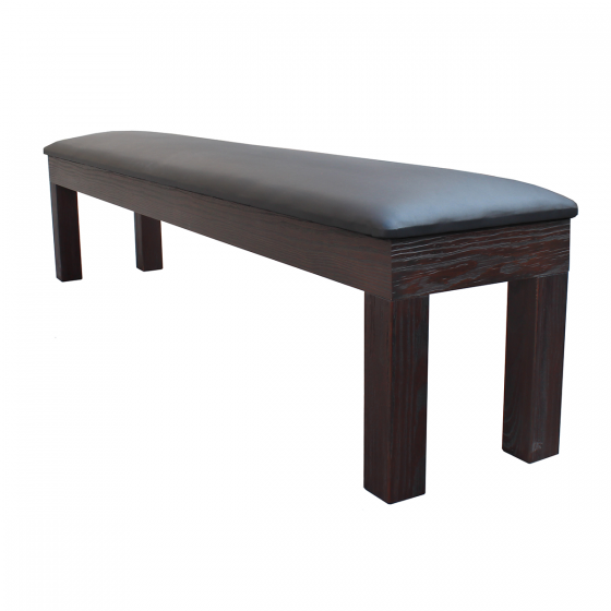 75" Plank & Hide Dining Bench with Storage