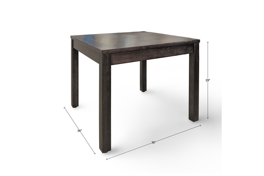 Simple 36" Square, All Around Compact Game Table