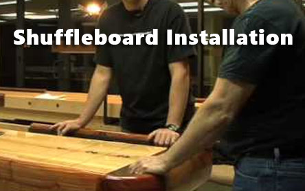 Shuffleboard Installation Service