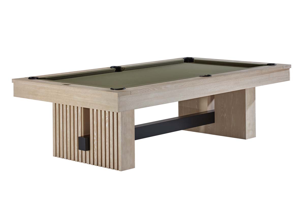 8' Vancouver Slate Pool Table (Natural Ash or Black Ash)