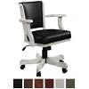 Swivel Game Chair - Antique White/slate