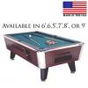Great American Eagle Optional Coin-Op LED Slate Pool Table (Sizes 6', 6.5', 7', 8', or 9')