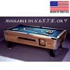 Great American Monarch Optional Coin-Op LED Pool Table (Sizes 6', 6.5', 7', 8', or 9')