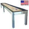 14' Brushed Stainless Steel Shuffleboard Table