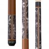Players Brown Marble with Matte Brown Wrapless Cue